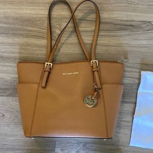 Michael Kors tote handbag, brown
